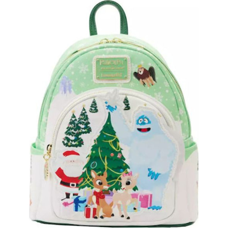 Loungefly The Nightmare Before Christmas: Rudolph The Red Nosed Reindeer - Rudolph Holiday Group Mini Backpack (RRSBK0001)