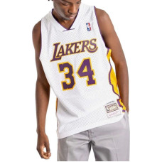Mitchell & Ness Los Angeles Lakers NBA Shaquille O'Neal T-shirt M SMJY4442-LAL02SONWHIT (XL)