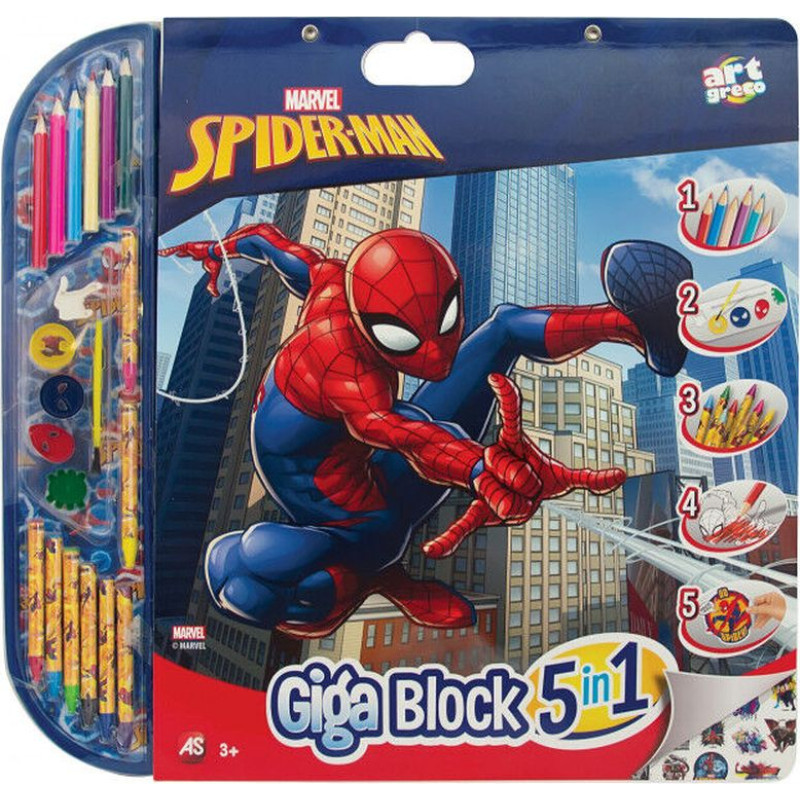 As Company AS Giga Block 4 in 1 Spiderman (1023-62737)