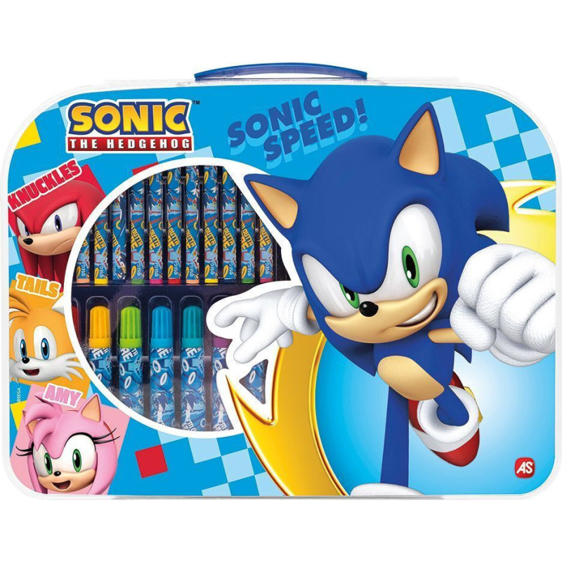 As Company AS Art Case Sonic: The Hedgehog - Blister Painting Set (1023-66231)