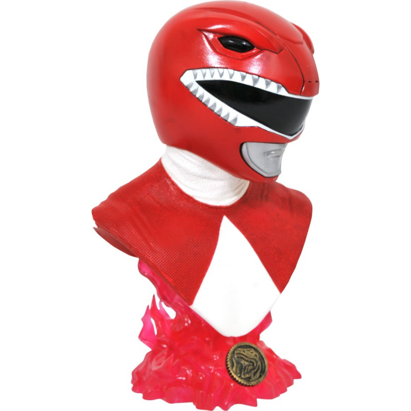 Diamond Comic Distributors Diamond Legends In 3D: Mighty Morphin Power Rangers - Red Ranger Bust (1/2) (Sep212194)