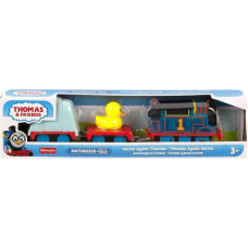 Mattel Fisher-Price Thomas  Friends Motorized - Secret Agent Thomas Motorized Train with 2 Wagons (HMK03)