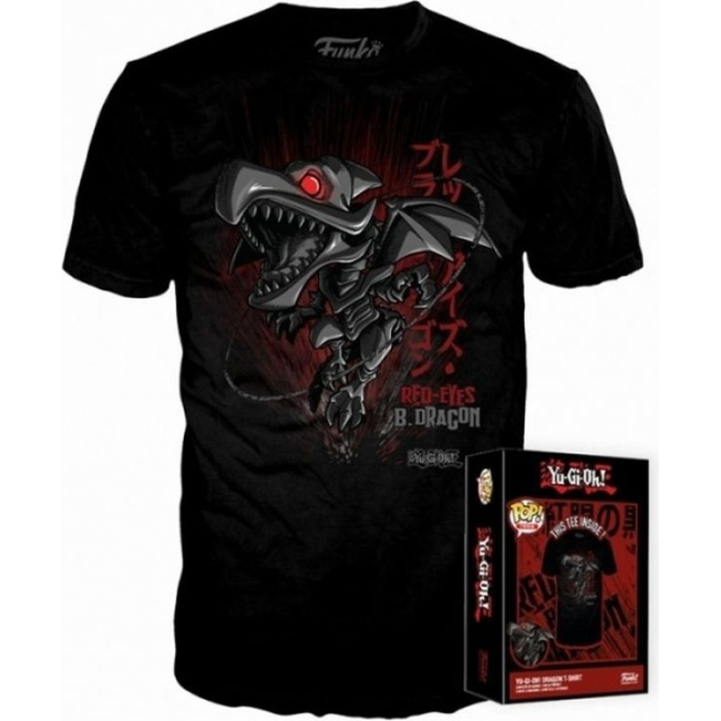 Funko Boxed Tee: Yu-Gi-Oh! - Red Eyes B. Dragon (XL)