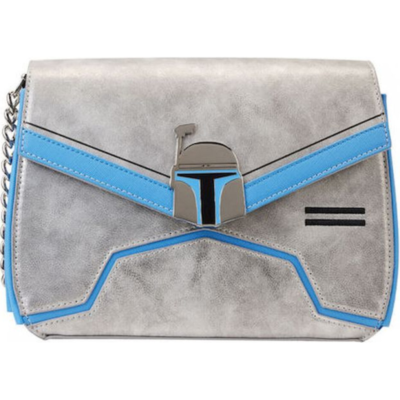 Loungefly Disney Star Wars: Attack off the Clones - Jango Fett Chain Strap Crossbody Bag (STTB0234)