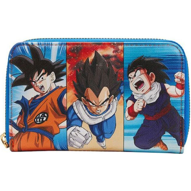 Loungefly Dragon Ball Z - Trio Zip Around Wallet (DBZWA0014)