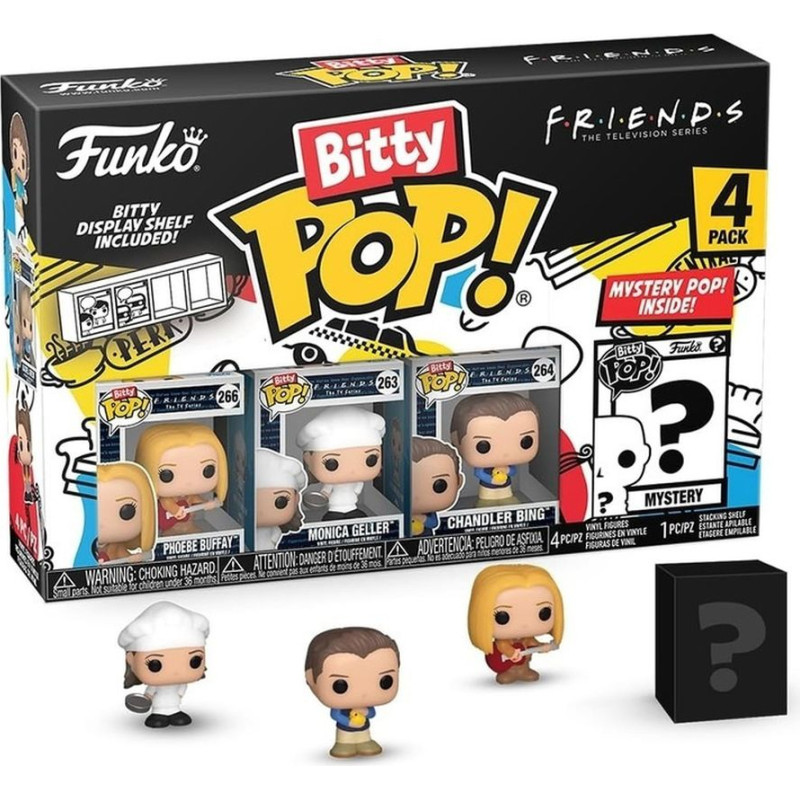 Funko Bitty Pop! 4-Pack: Friends - Phoebe Buffay Vinyl Figures