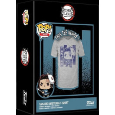 Funko Boxed Tee: Demon Sleyer - Tanjiro with Wisteria (L)