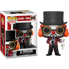 Funko Pop! Television: La Casa de Papel - EL Profesor (Clown) #915 Vinyl Figure