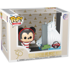 Funko Pop! Town: Walt Disney World 50 - Space Mountain and Mickey Mouse (Amazon Exclusive) #28 Vinyl Figures