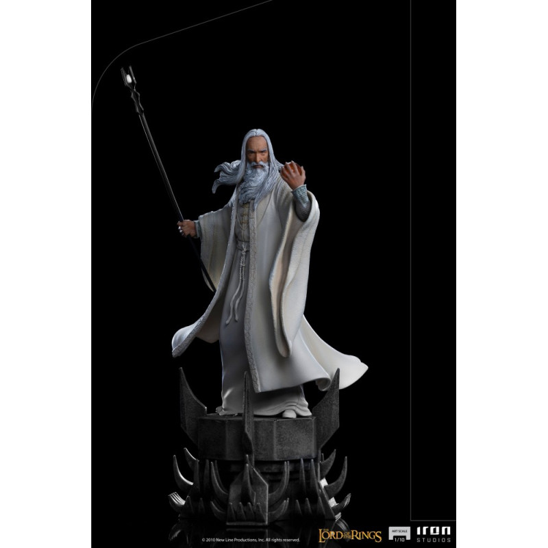 Iron Studios BDS: The Lord of the Rings - Saruman Art Scale Statue (1/10) (WBLOR58021-10)