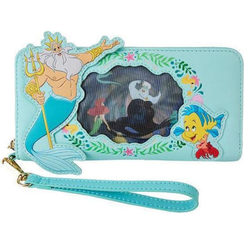 Loungefly Disney - The Little Mermaid Princess Lenticular Wristlet (WDWA2623)