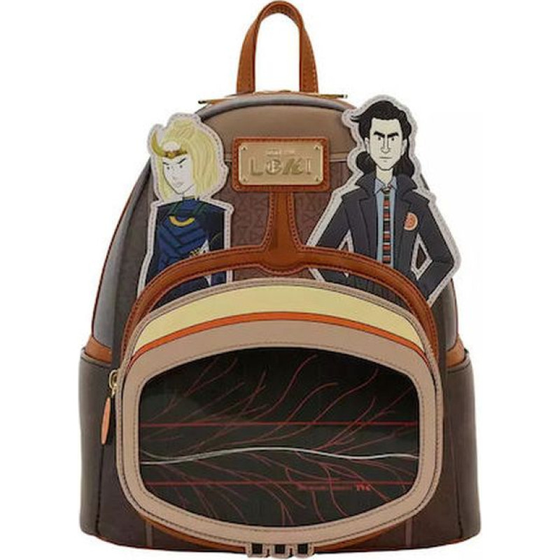 Loungefly Marvel: Loki TVA Lenticular Multiverse Mini Backpack (MVBK0321)