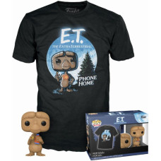 Funko Pop!  Tee (Adult): E.T. - E.T. with Candy (Special Edition) Vinyl Figure  T-Shirt (L)