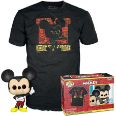 Funko Pop!  Tees (Adult): Disney - Mickey Mouse (Diamond Collection) (Special Edition) Vinyl Figure  T-Shirt (XL)