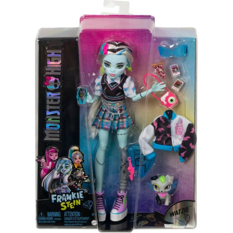 Mattel Monster High: Watzie - Frankie Stein Doll (HHK53)