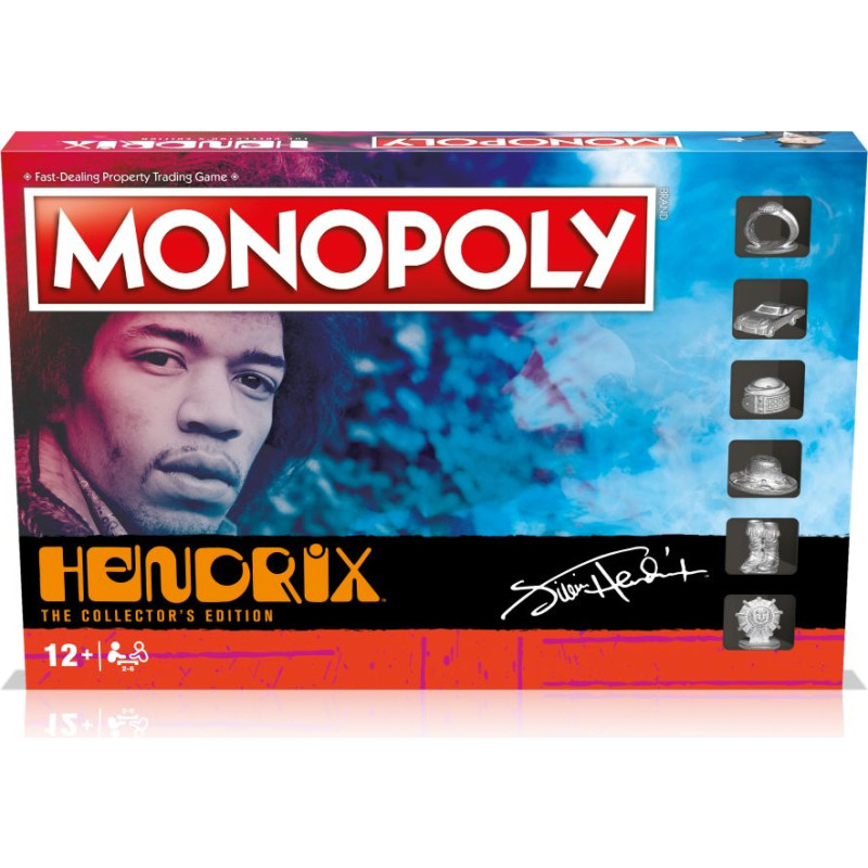 Winning Moves : Monopoly - Jimi Hendrix (English Language) (WM03131-EN1)