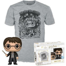 Funko Pop!  Tees (Adult): Harry Potter - Harry Potter Vinyl Figure and T-Shirt (S)