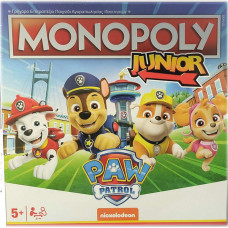 Winning Moves : Monopoly - Junior Paw Patrol  Επιτραπέζιο (Ελληνική Γλώσσα) (WM04163-GRK)