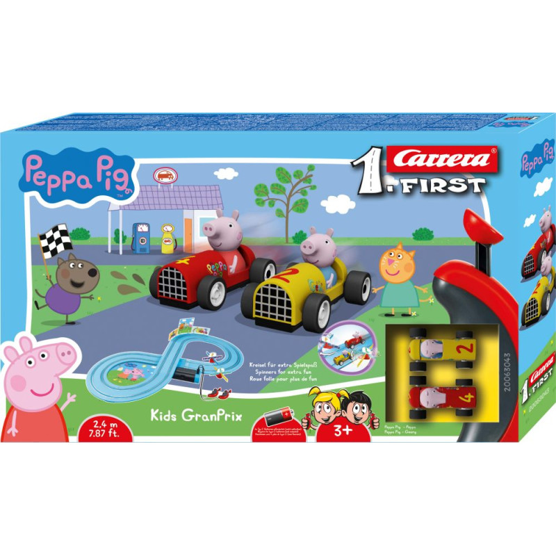 Carrera Toys Carrera Slot 1.First: Peppa Pig - Kids GranPrix - 1:50 (20063043)