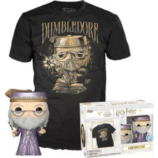 Funko Pop!  Tee (Adult): Harry Potter - Dumbledore with Wand (Metallic) (Special Edition)Vinyl Figure  T-Shirt (S)