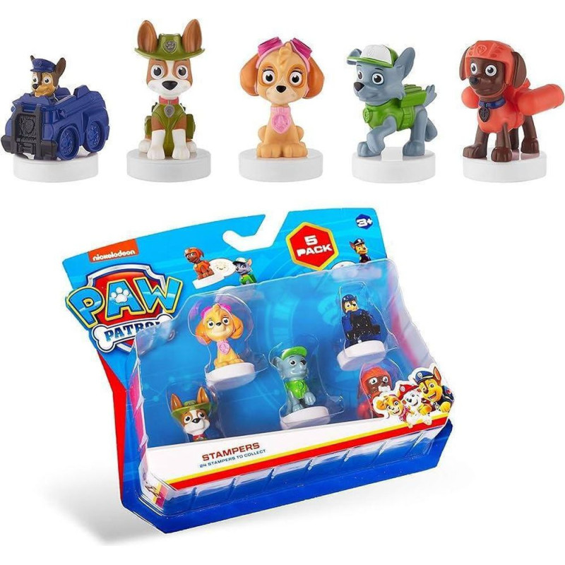 P.m.i. Paw Patrol: The Mighty Movie - Stampers 5 Pack (S2) (Random) (PAWM5240)