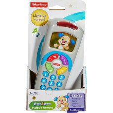 Mattel FISHER PRICE LAUGH  LEARN CLICK N LEARN REMOTE CONTROL - BLUE (IN GREEK) (DLK58)