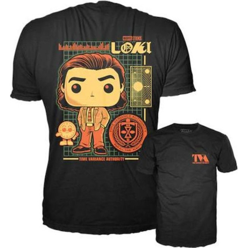 Funko Pop! Tee: Marvel - Loki TVA (L)