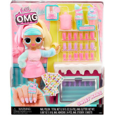 MGA L.O.L. Surprise: OMG - Sweet Nails Candylicious Sprinkles Shop (503781-EUC)