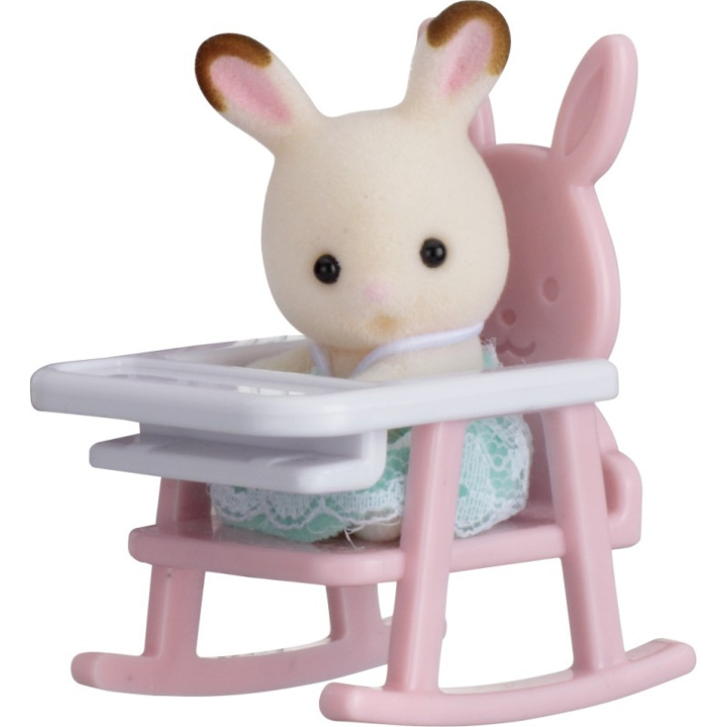 Epoch Toys Sylvanian Families: Baby Carry Case (Rabbit On Baby Chair) (5197)