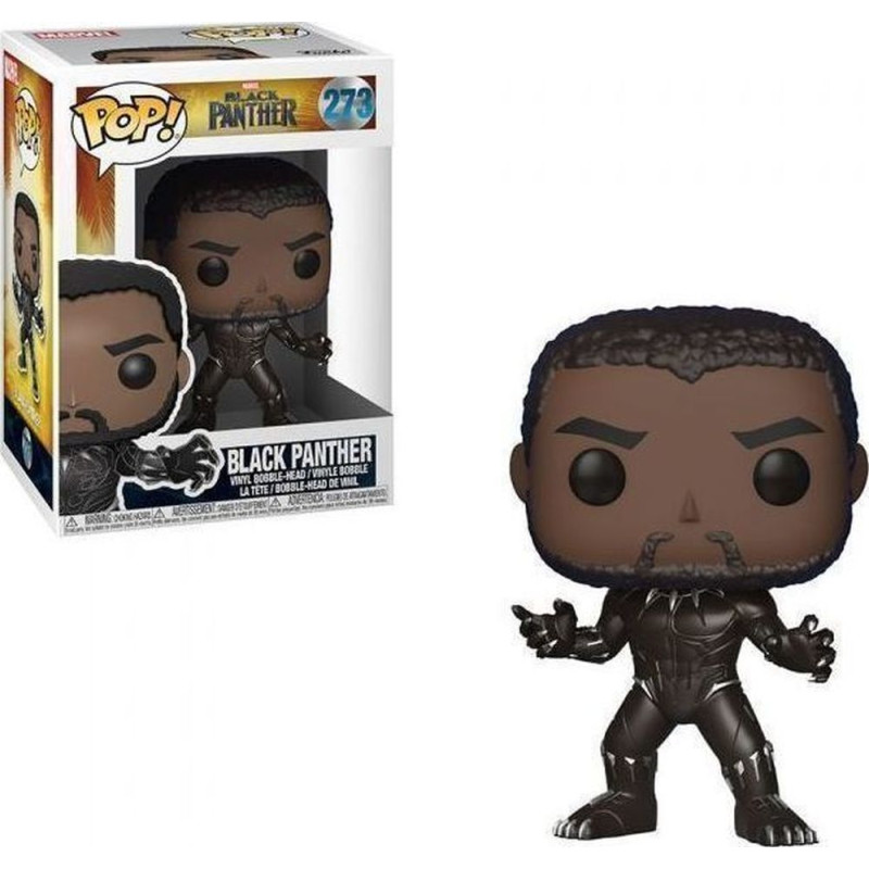 Funko Pop! Marvel: Black Panther - Black Panther* #273 Bobble-Head Vinyl Figure