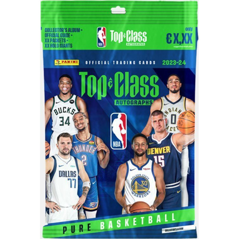 Panini NBA Top Class 2023-24: Autographs - Pure Basketball Album Starter Pack