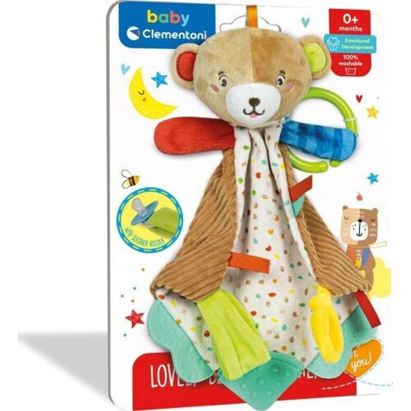 Clementoni AS Baby Clementoni - Lovely Bear Comforter (1000-17786)