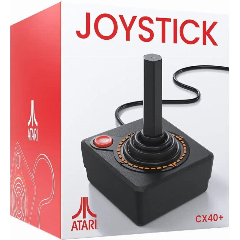 Plaion - Koch Media Atari Retro Games - The CXSTICK Joystick (Black)