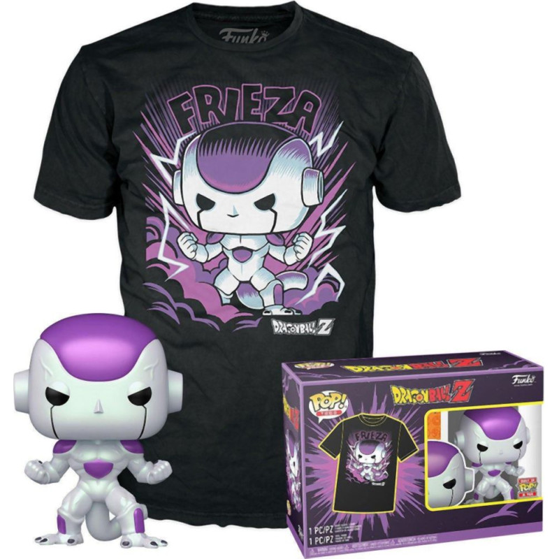 Funko Pop!  Tee (Adult): Dragon Ball Z - Frieza 4th Form Vinyl Figure  T-Shirt (XL)