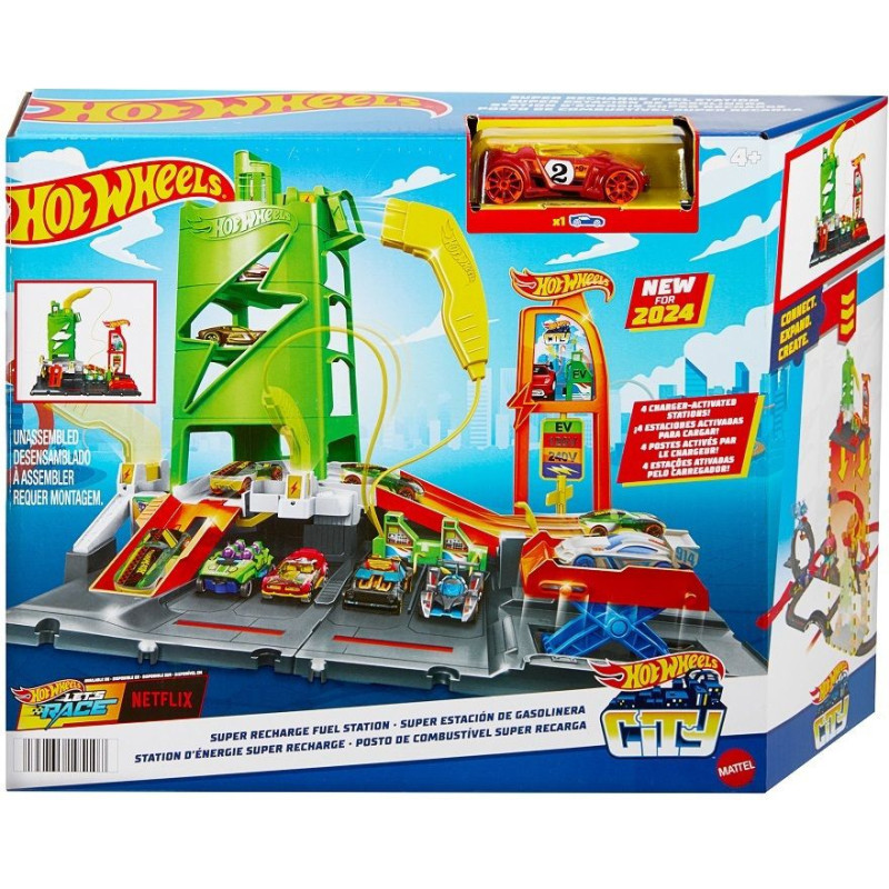 Mattel Hot Wheels® City: Super Recharge Fuel Station - Playset (HTN79)