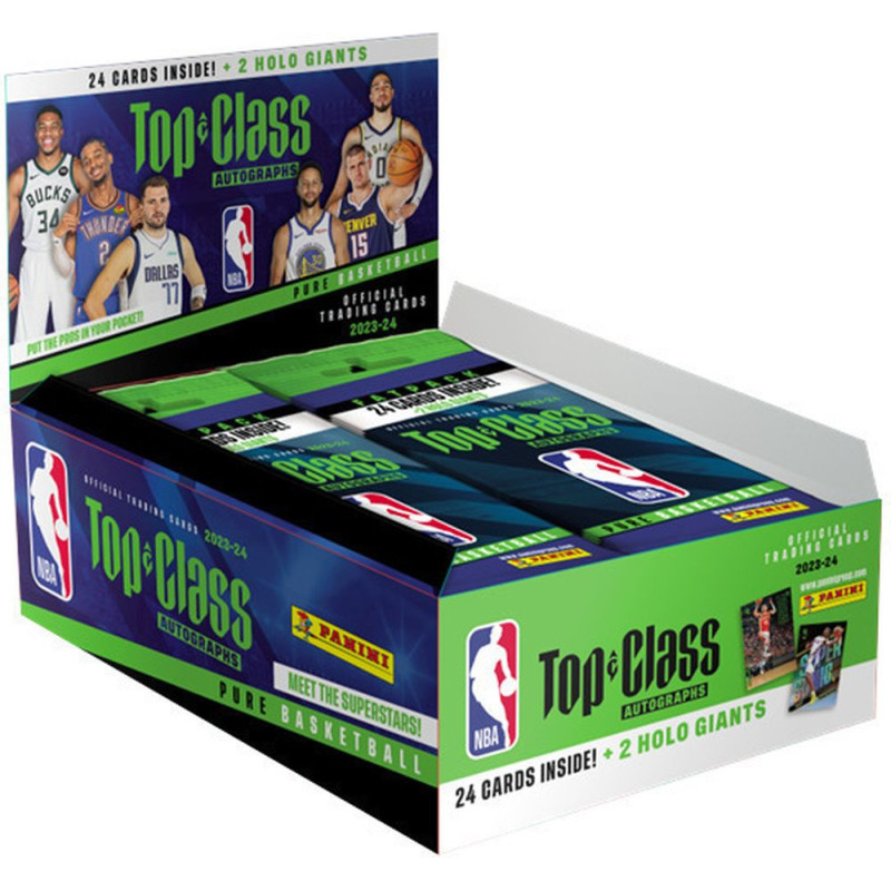 Panini NBA Top Class 2023-24: Autographs - Pure Basketball Display Cards (10 Packs)