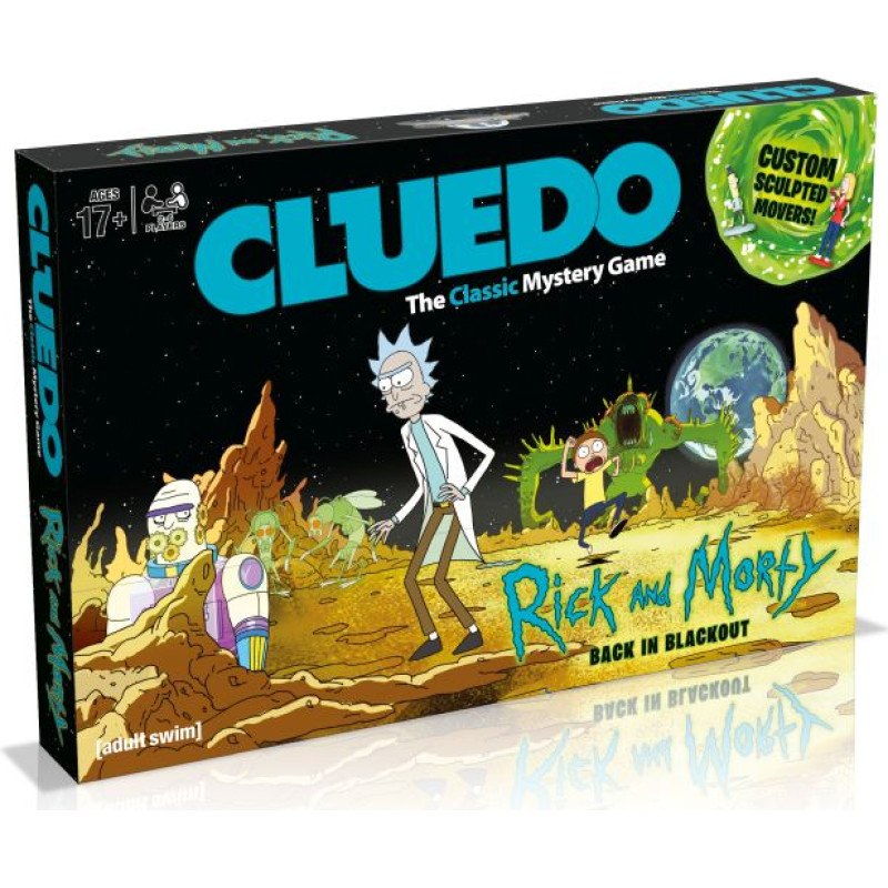 Winning Moves : Cluedo - Rick and Morty Board Game (003210)