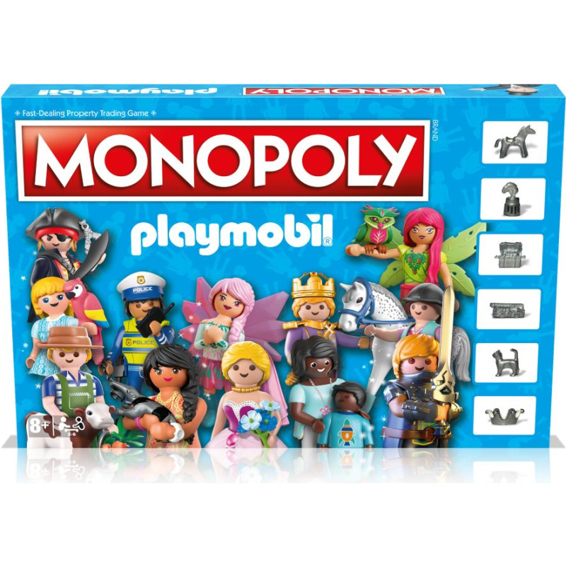 Winning Moves : Monopoly - Playmobil (English Language) (WM03715-EN1)