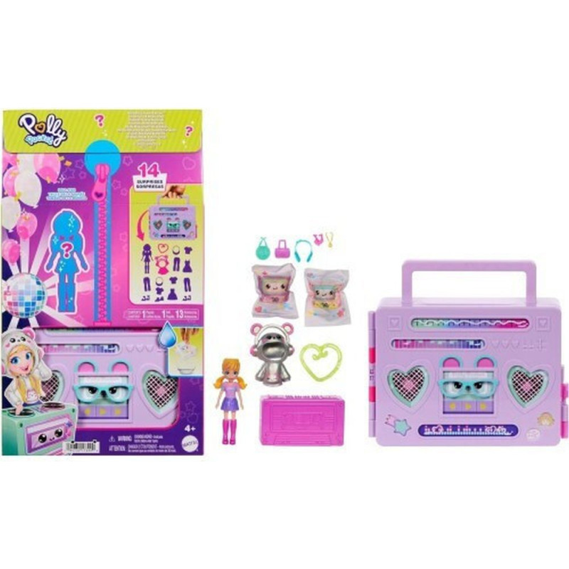 Mattel Polly Pocket: Disco Dance Fashion Reveal Playset (HRD65)