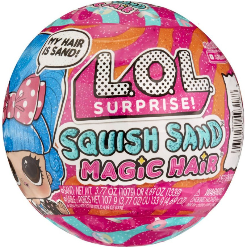 MGA L.O.L. Surprise!: Squish Sand - Magic Hair (593188EUC)