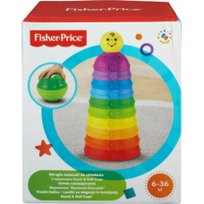 Mattel FISHER PRICE - BRILLIANT BASICS STACK  ROLL CUPS (W4472)