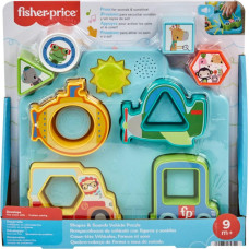 Mattel Fisher-Price® Shapes  Sounds Vehicle Puzzle (HRP31)