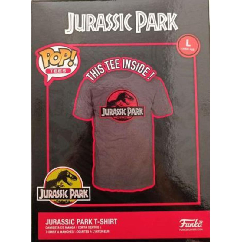 Funko Boxed Tees: Jurassic World Dominion - Jurassic Park Logo (L)