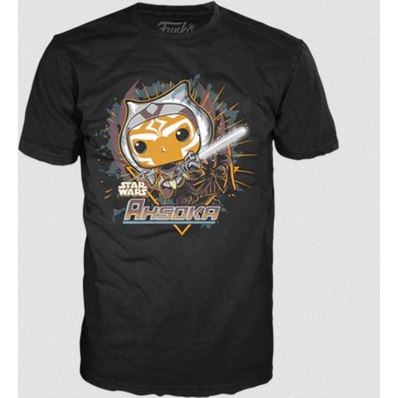 Funko Pop! Tee: The Book of Boba Fett - Ahsoka (S)