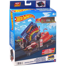 Mattel Hot Wheels City - Fuel Station Shift Track Set (HKX45)