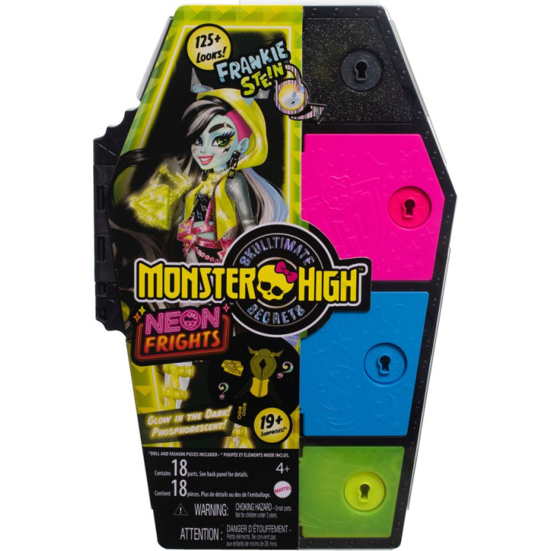 Mattel Monster High: Skulltimate Secrets Neon Frights - Frankie Stein Doll (HNF79)