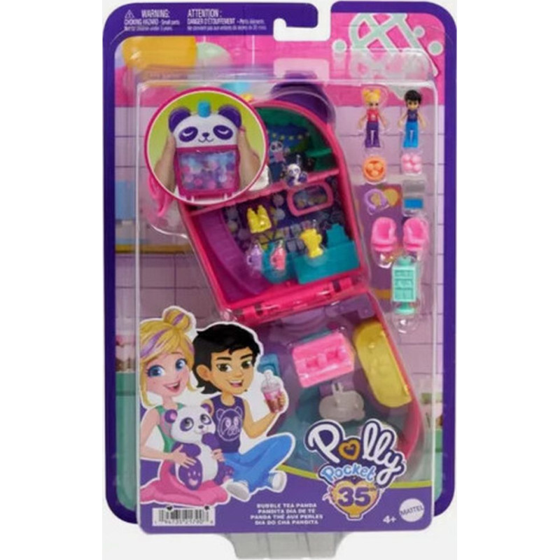 Mattel Polly Pocket: Polly Pocket 35th - Bubble Tea Panda (HWN95)