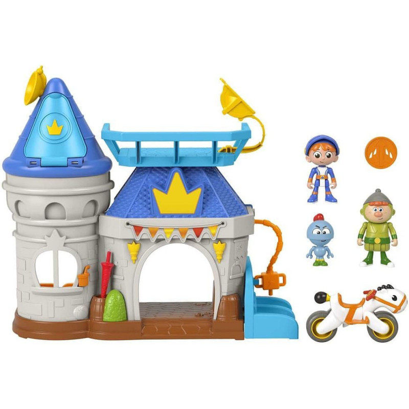 Mattel Fisher-Price Gus The Itsy Bitsy Knight: Kingdom Castle Playset (HGK33)