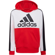 Adidas Colorblock Fleece Hoodie Jr HC5657 sweatshirt (116cm)