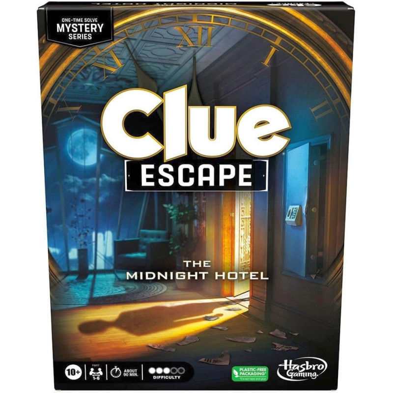 Hasbro Cluedo Escape: Μυστήριο στο Ξενοδοχείο Μπλακ - Επιτραπέζιο (Ελληνική Γλώσσα) (F6417)